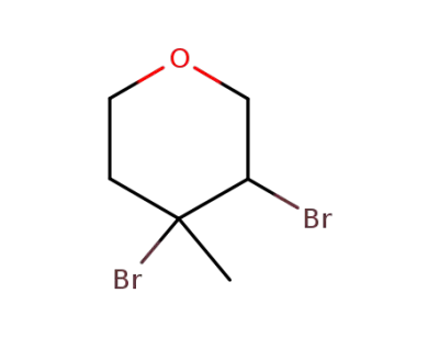 3,4-dibromo-4-methyltetrahydropyran