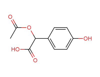 (+)-p-hydroxy-O-acetylmandelic acid